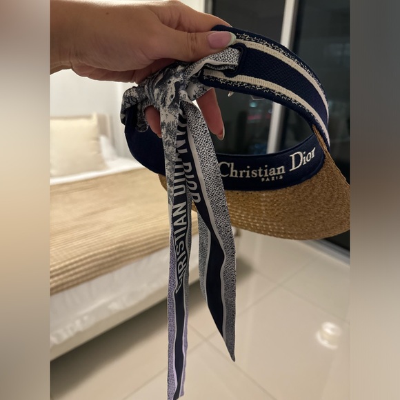 Dior straw visor - Picture 3 of 5
